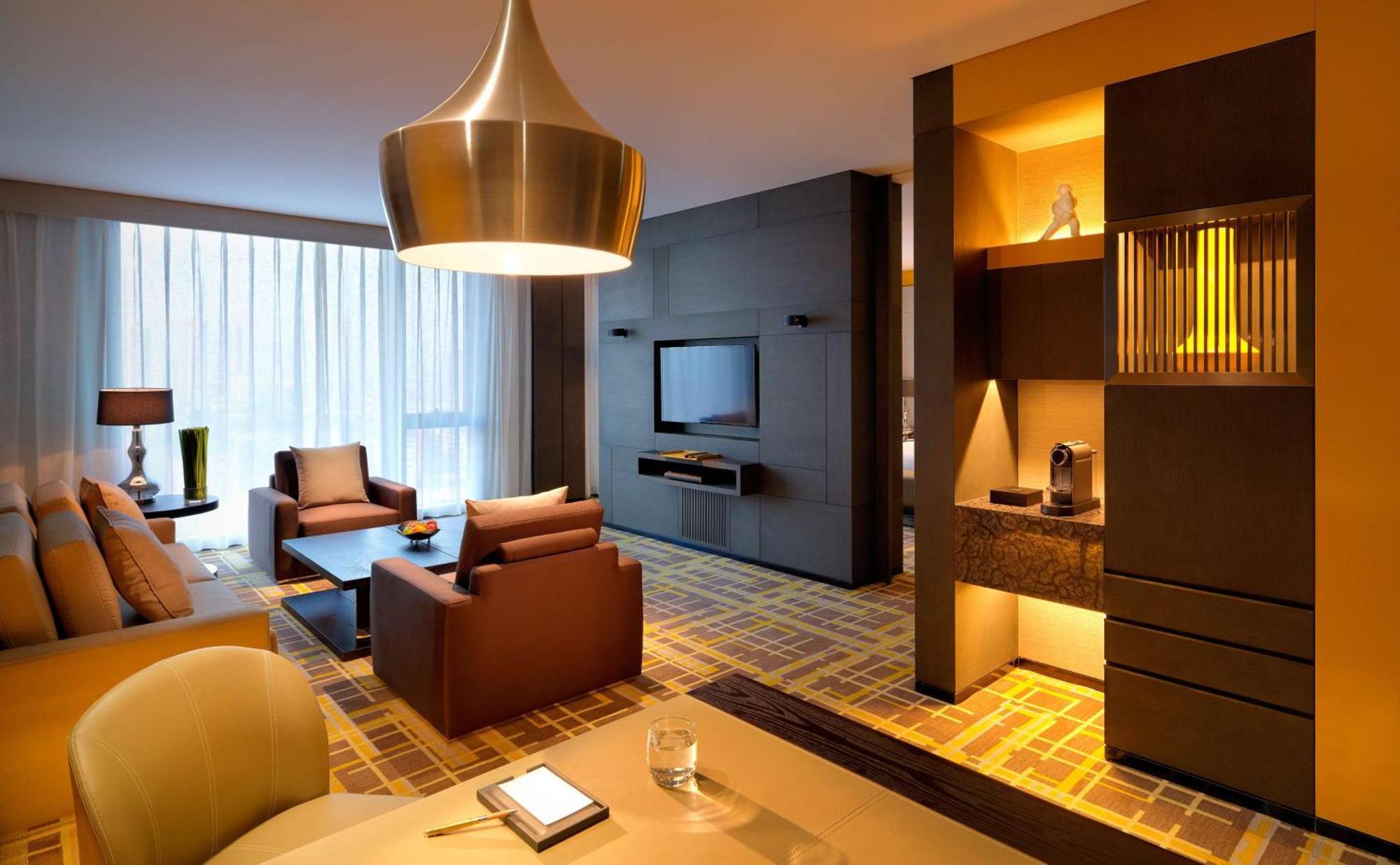 Hyatt Regency Tianjin East Hotel Bagian luar foto